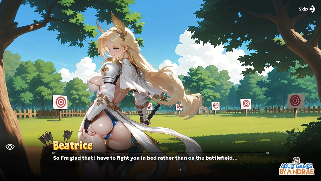 Isekai: Waifu Overlord Gameplay Parte 15 - Desbloqueada 3 Cenas H de Beatrice