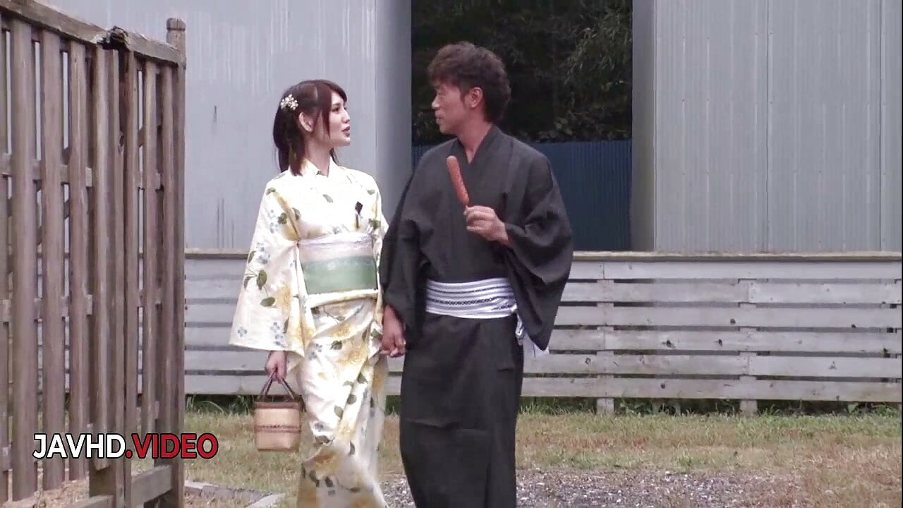 Yua Ariga's Wild Outdoor Fuck with Big Cock Pleasure