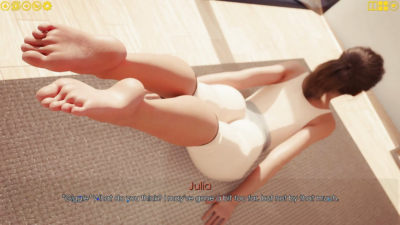 My Pleasure 40 - Julian Fantasizes About Naked Julia Exercising
