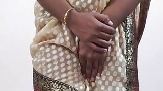 Gunjan en sari