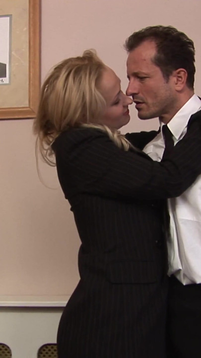 Memorable moment from "blonde milf wird mit ihrem dildo vom chef erwischt und hart gefickt"