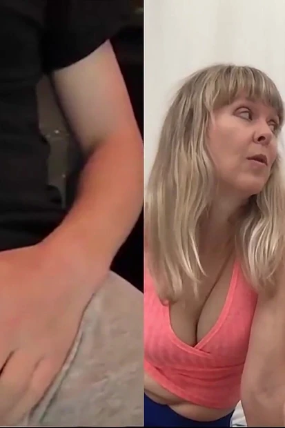 Grandma Watching Webcam Wank