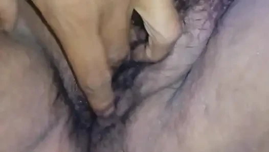 Best moments of my wife's fat and hairy pussy