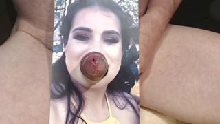 Tribute for angiebutt7 - naughty bitch fucked in the mouth