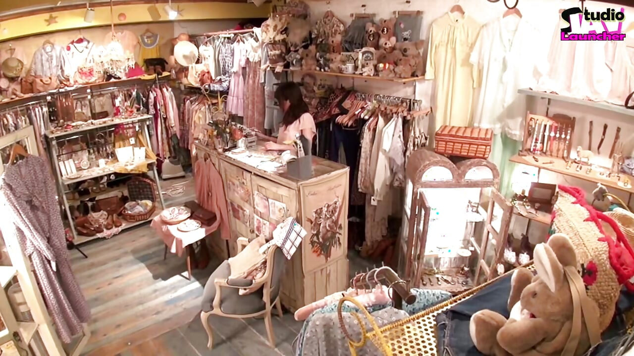 Risky Thrill, Bold Encounter with a Charming Shop Assistant After a Risky Moment - Scene1
