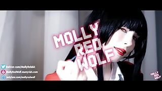 Lost Her Body at Cards. Yumeko Kakegurui Cosplay - Mollyredwolf