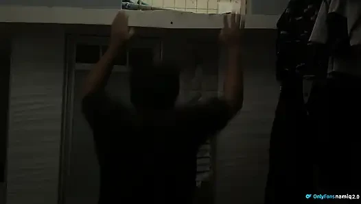 My neighbor fucks my husband and I fuck his, not knowing he was a thief!