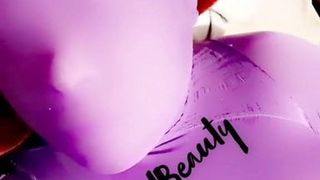 Purple Encasement Orgasm