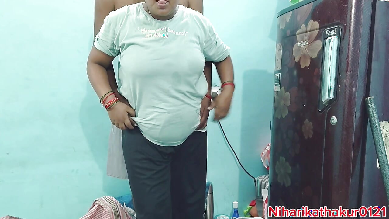 Fucked his new maid for the first time and squirted cum on her pussy
