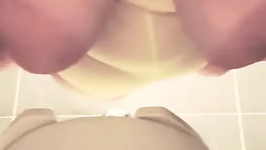U Can Pick up Your Pussy Order in the Public Bathroom