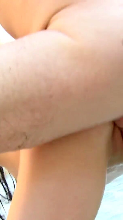 French amateur girl Megan has a hard fuck at the beach | Clip 1