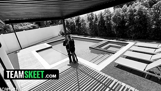 Cameras Catch Millie Morgan's Wild Random Hookup With Donnie Rock