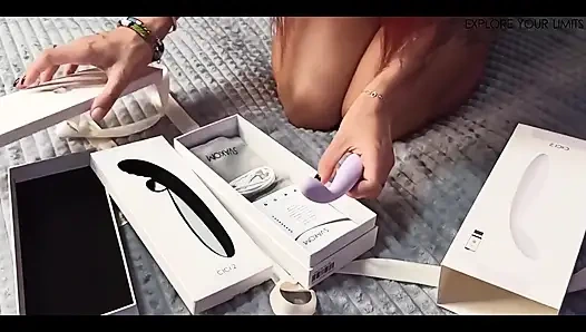 Ngajain mainan seks baru yang hot