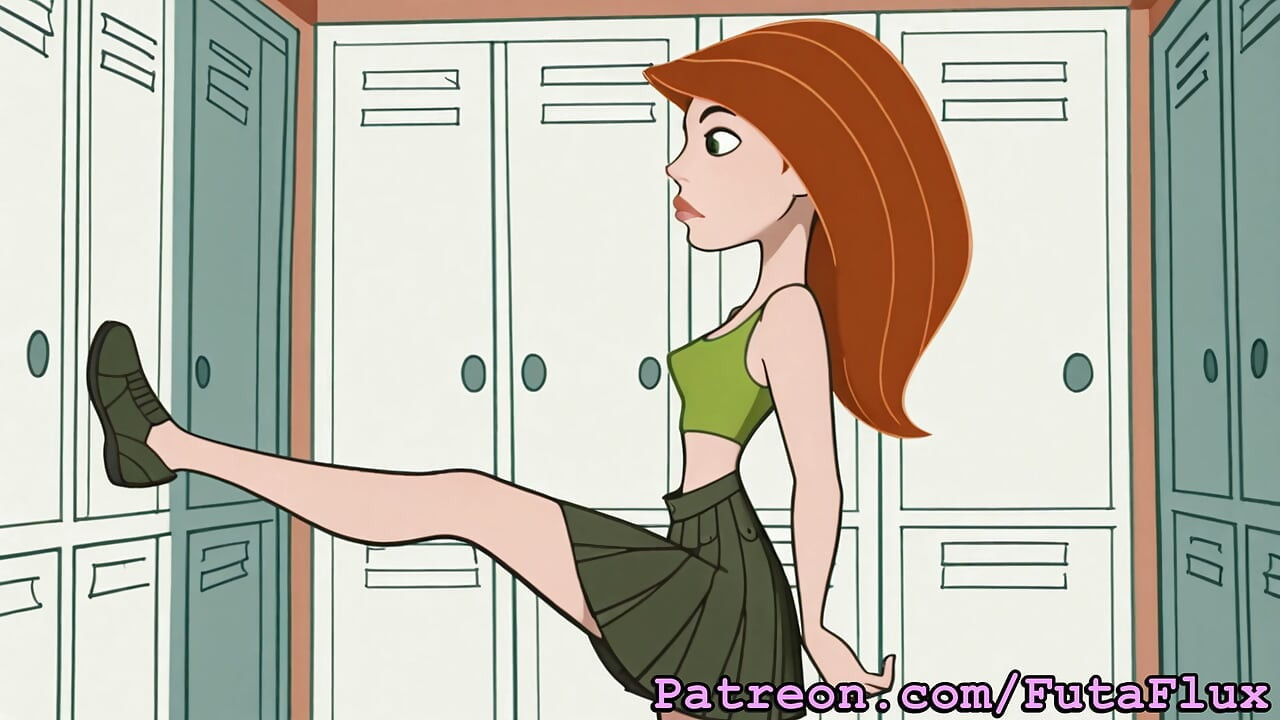 Kim futanari se masturbe possible, éjaculations, auto-suce