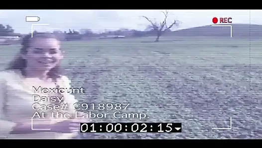 Daisy Marie takes a big cock outside