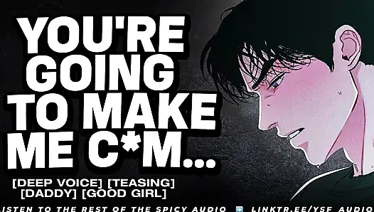 (m4f audio) Sucking Cock Under Your Gamer Boyfriend's Desk (male moaning)