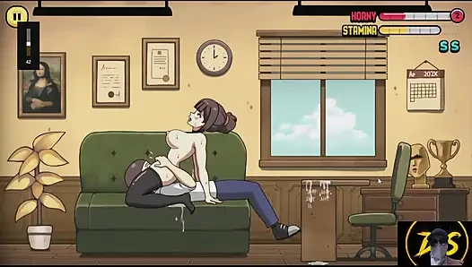 Bu guru nakal ini dientot habis-habisan sama muridnya sendiri! Mata Pelajaran Yang Bermasalah-gameplay!