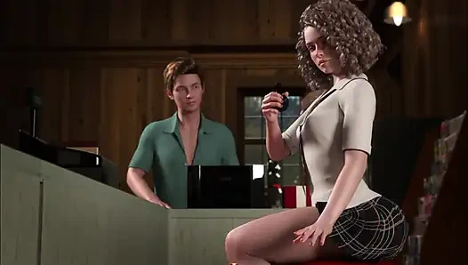 Gadis kampus Rusia dientot sama orang asing yang nggak dia miliki