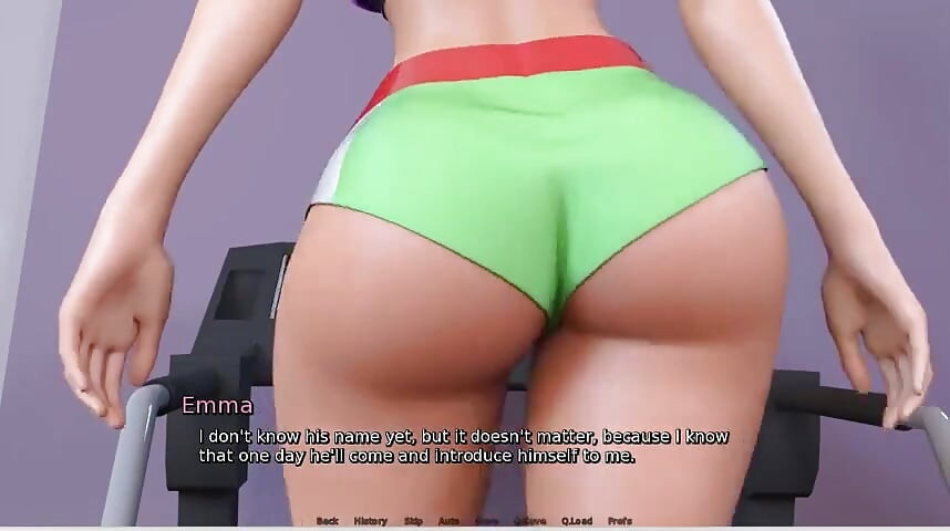 Laura Lustful Secret - 게임플레이 - 롤플레이 - 체육관 - 후장 스쿼트와 괴롭히는 트레이너