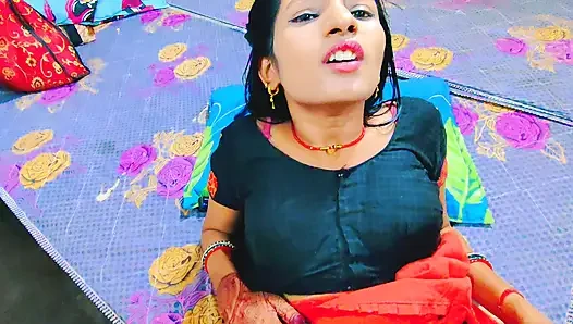 18 Year old Teen Step Sister Lost her Virginity with her Step Brother Big Cock Hindi audio