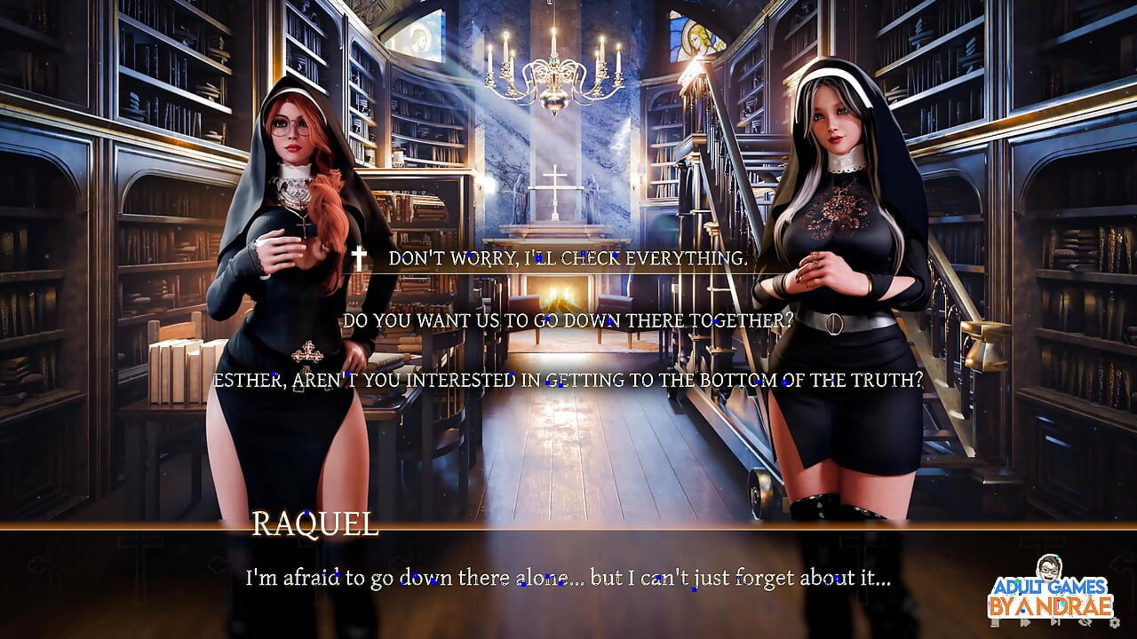 Sisters in Sin Gameplay Part 4 - the Basement Mystery and Raquel's Temptation
