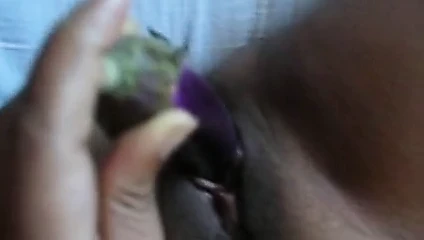 perfect south indian wife fingered ass and brinjal fuck