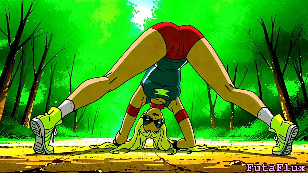 Futanari Carol Danvers - masturbiranje, cumshots, selfsucking i još mnogo toga!