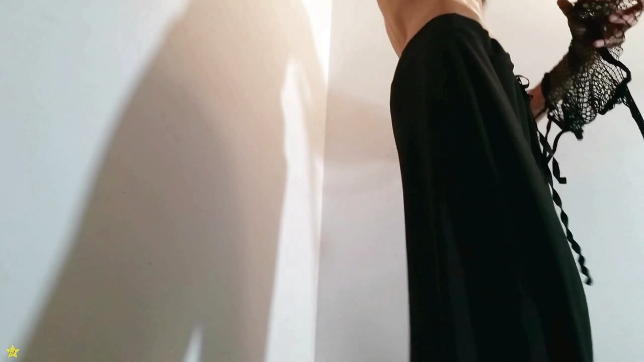 Fishnet Bodysuit Try On and Mesh Dress Lewd Session
