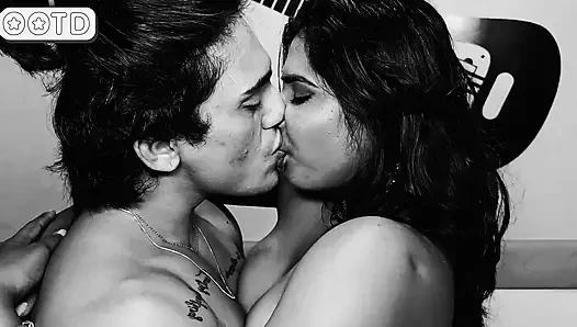 Akash and Tejaswini's hard mouth in semen