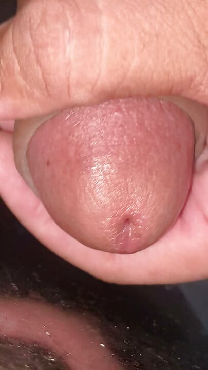 My cock was very hot, and I had to go to the tolet to fuck my cock myself, I had to give it a hole for me to insert it in.