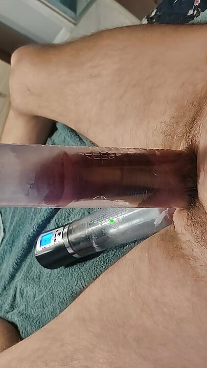 Mijn penis pompt