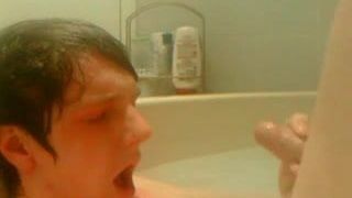 Cumming In The Bath