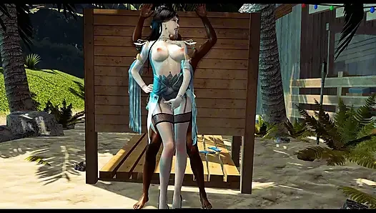 Mükemmele kavisli- 3 boyutlu animasyon hentai