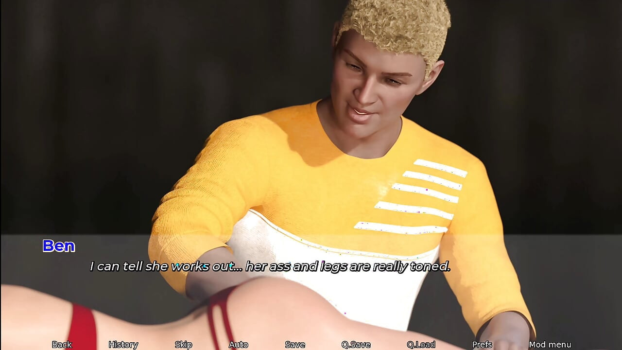 Traagheid 1. Tenika & Inertia gaat samen douchen.