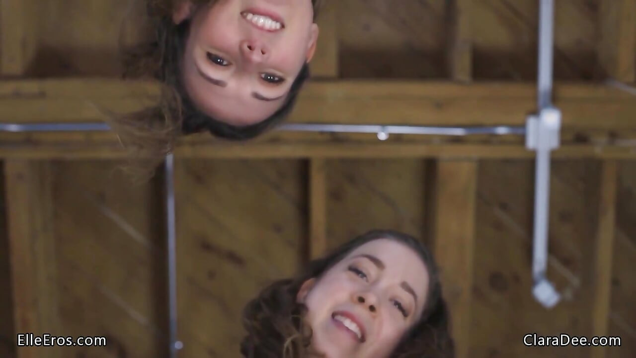 Roommates Trick You Into a Pegging Spitroast Threesome - Elle Eros Clara Dee POV