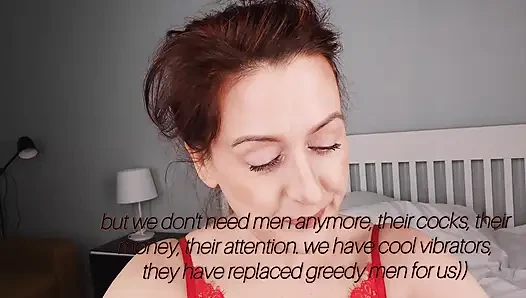 Çürük penisine ihtiyacım yok! Lanet bir vibratörüm var