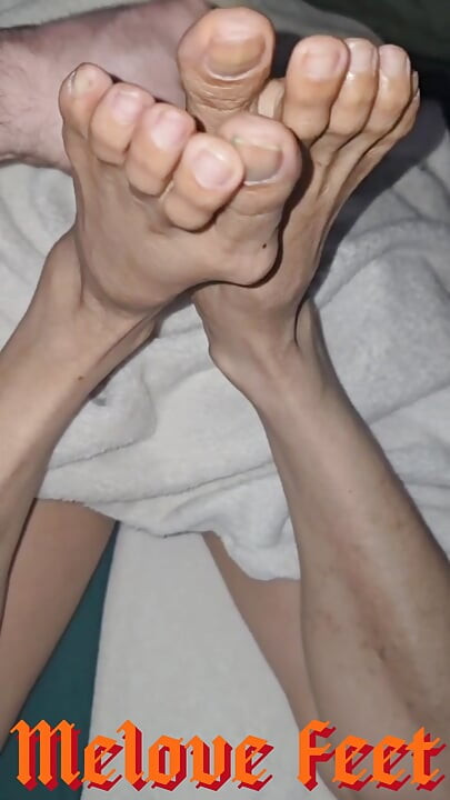 Close Up to Melove Sexy Small Feet and Wrinle sole