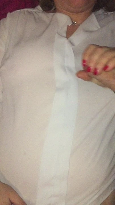 Cum on girlfriend blouse