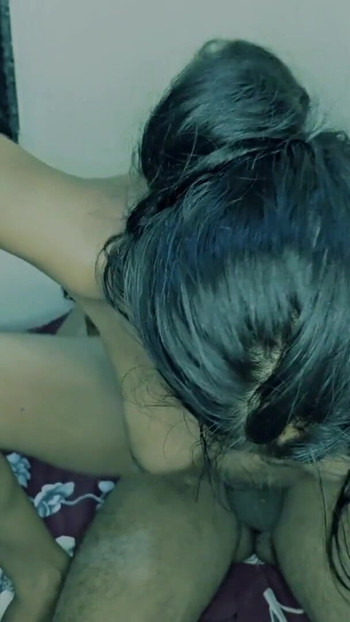 Iconic moment from "Neighbor bhabi wants foreplay, romance and strenuous sex with a young boy."
