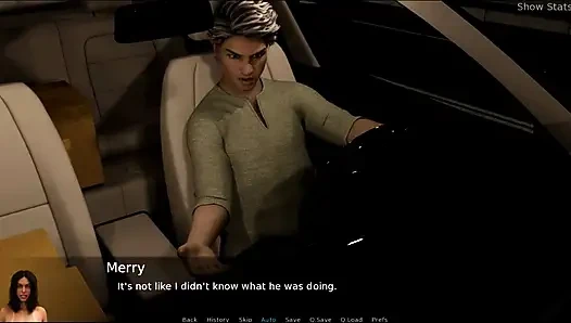 Project heiße ehefrau # 44 - Merry und Ben sind im aufzug stecken geblieben ... Ed sah sich Merry an, während sie duschte