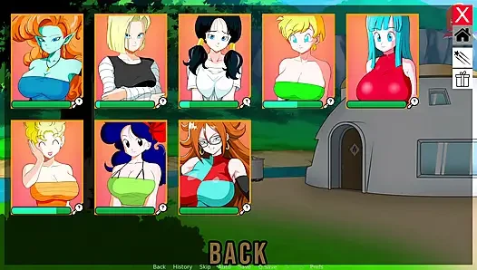 Hybrid Eroventures - Bikini Mini dari Android 18 yang Provokatif