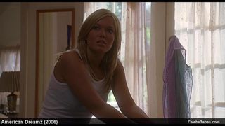 celebrity Mandy Moore cleavage and sexy movie scenes