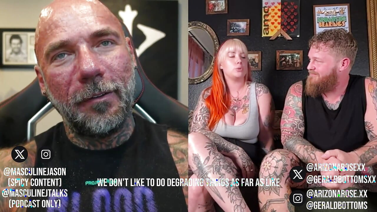 Porn Star Confessions - Arizona Rose and Gerald Bottoms (episode 207)