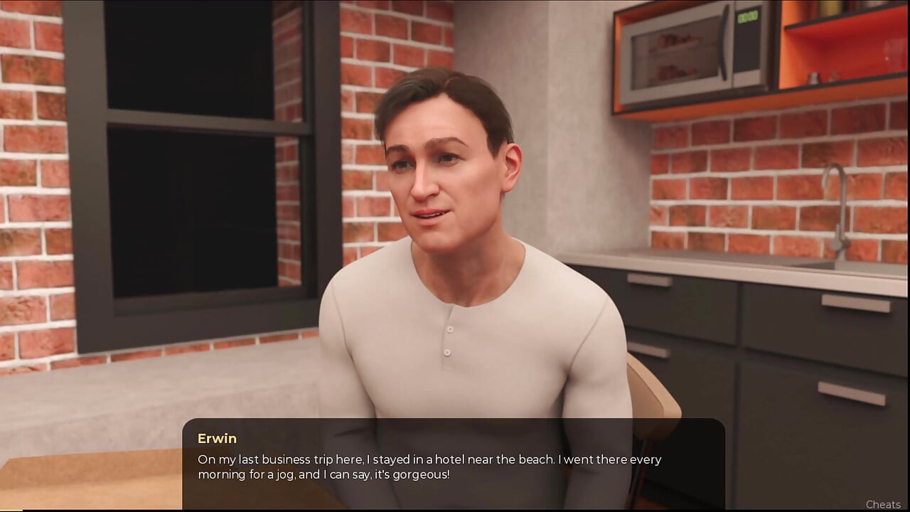 Nigdy więcej gotówki # 1: Johannes spadł na Trisa, a jego kutas wymknął się