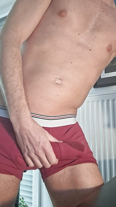 I'm going to crack my boxers