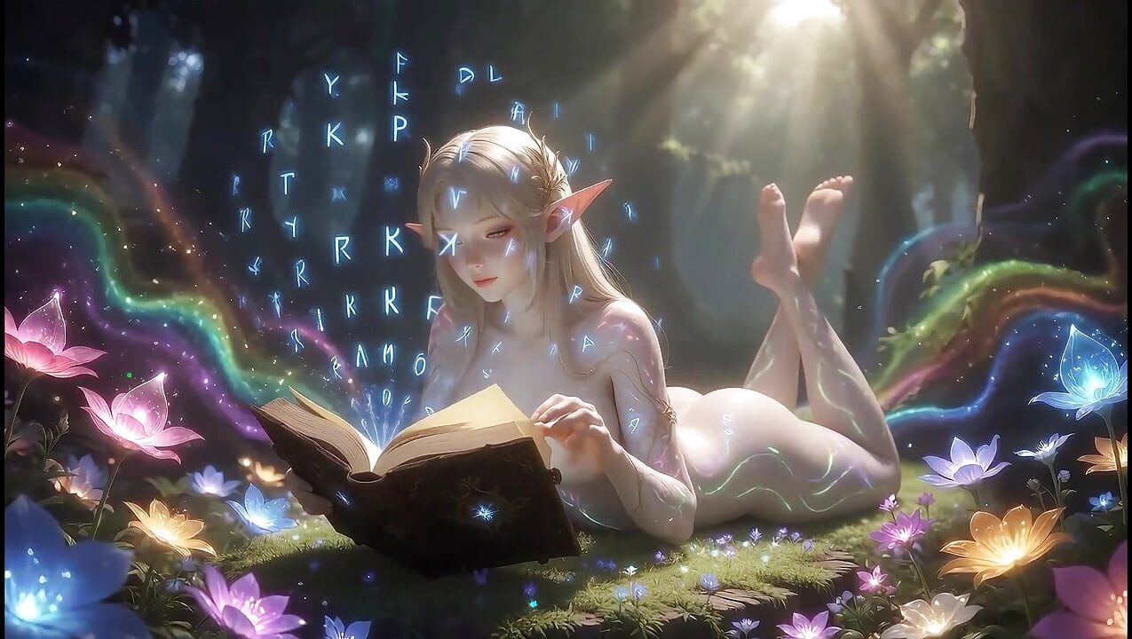 AI - The Silver Garden - Elfa's Intimate Story Chapter 1 - EN