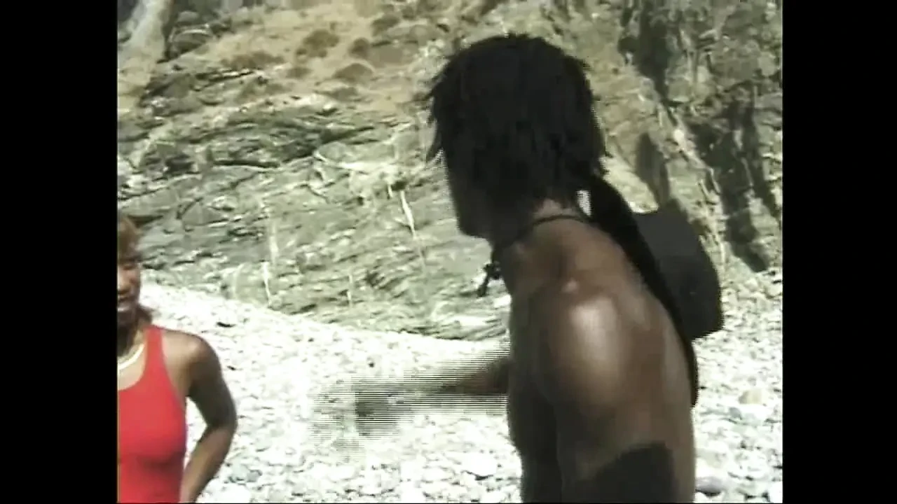 Vintage Black on Black Outdoor Fuck for a Big Black Cock and a Black Slut
