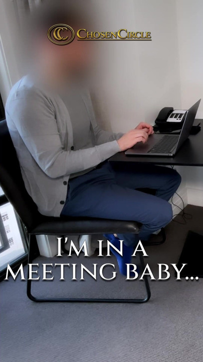 Husband Had To Ignore His Wife During Work Meeting