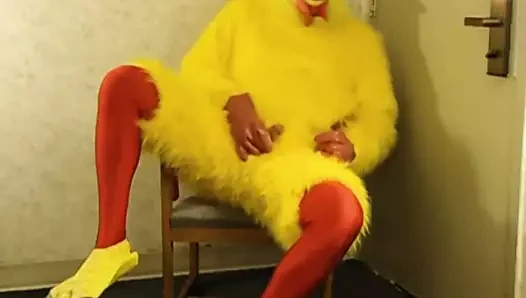 Chicken COSTUME in Chair