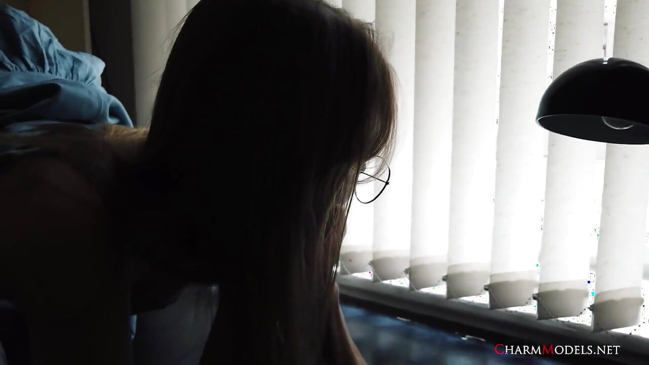 Sexy Blonde Secretary Luise with a Prominent Cleavage Video